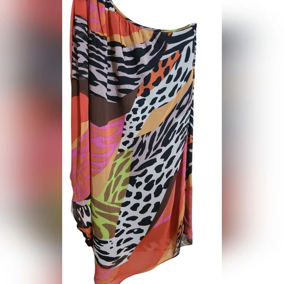 Trina Turk Multicolor Animal Print Dress - Picture 3 of 8
